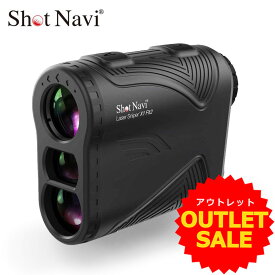 ★6/5限定！最大1万ポイントバックチャンス★【お買い得！アウトレット】ShotNavi LaserSniper X1 Fit2（ブラック）ショットナビ/レーザースナイパーエックスワンフィットツーゴルフレーザー距離計測器コンパクト 競技対応 生活防水 ゴルフレーザー