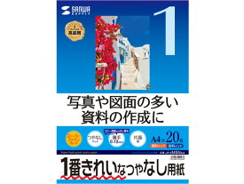 【お取り寄せ】サンワサプライ IJ用スーパーファイン用紙 A4 20枚 JP-EM5NA4 A4 マット紙 インクジェット用紙