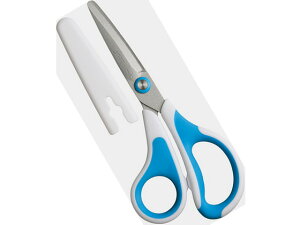 【レビュー投稿で100円OFFクーポン】ソニック メガサク3Dエアー 学童はさみ ブルー SK-5247-B はさみ 子供用 切る 文具 事務