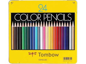 トンボ鉛筆 色鉛筆 24色セット CB-NQ24C 色鉛筆 セット 教材用筆記具