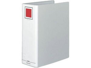 【レビュー投稿で100円OFFクーポン】コクヨ チューブファイル(エコ)片開き A4タテ とじ厚100mm シルバー A4 片開きパイプファイル パイプ式ファイル