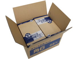 【レビュー投稿で100円OFFクーポン】送料無料 クラフト封筒 角6 85g/m2 1000枚 K85-K6 まとめ買い 箱買い 買いだめ 買い置き 業務用 角6 A5判用 角タイプ封筒 ノート
