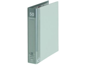 【レビュー投稿で100円OFFクーポン】キングジム クリアーファイル差替式 大量ポケットA4 30穴 ライトグレー A4 差替式クリヤーファイル