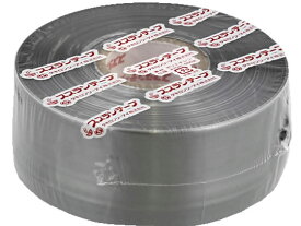 タキロンシーアイ化成 スズランテープ 50mm×470m 銀 PPひも 輪ゴム ロープ 梱包資材