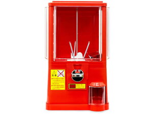 【レビュー投稿で100円OFFクーポン】送料無料【お取り寄せ】あミューズ ガチャコップL 本体 硬貨仕様(200円玉) 赤 747303 店舗 POP 掲示