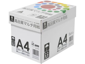 【レビュー投稿で100円OFFクーポン】送料無料 APPJ インクジェット対応 高品質マルチ用紙A4 500枚×5冊 まとめ買い 業務用 箱売り 箱買い ケース買い A4サイズ コピー用紙