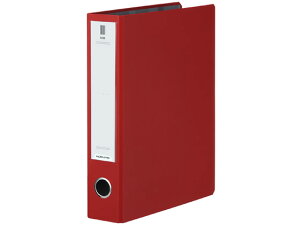 【レビュー投稿で100円OFFクーポン】コクヨ チューブファイルNEOS A4タテ 背幅65mm カーマインレッド A4 両開きパイプファイル パイプ式ファイル