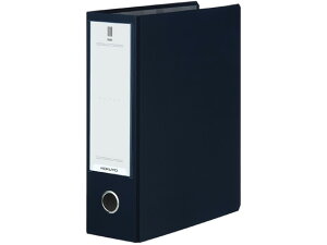 【レビュー投稿で100円OFFクーポン】コクヨ チューブファイルNEOS A4タテ 背幅95mm ネイビー フ-NE680DB A4 両開きパイプファイル パイプ式ファイル