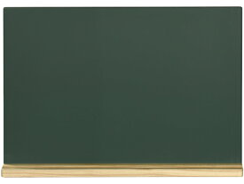 馬印 木製黒板(壁掛) 粉受けクリア塗装 300×450mm W1G 黒板 ホワイトボード ブラックボード POP 掲示用品