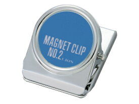 【マラソン限定★ポイント2倍】ライオン マグネットクリップ 中 ブルー 10個 873-21 マグネットクリップ マグネット 掲示物留め 吊下げ POP 掲示