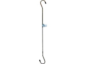 【レビュー投稿で100円OFFクーポン】【お取り寄せ】WAKI Sカン ステンレス ロング 6×600mm SUS304 323500 BK-903 Sカン S字フック ネット用フック ピン フック 掲示物留め 吊下げ POP 掲示