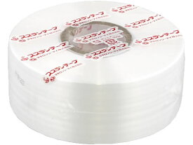 タキロンシーアイ化成 スズランテープ 50mm×470m 白 PPひも 輪ゴム ロープ 梱包資材