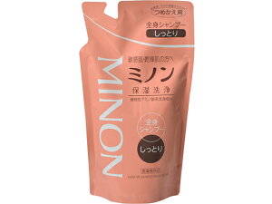 【レビュー投稿で100円OFFクーポン】第一三共 ミノン 全身シャンプー しっとりタイプ 詰替380mL ボディソープ詰替え用 バス ボディケア スキンケア
