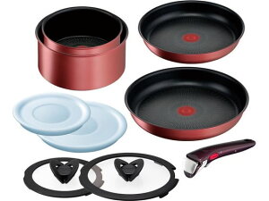 【レビュー投稿で100円OFFクーポン】T-fal インジニオ・ネオ IHルージュ・アンリミテッド 9点セット L38392 パン 鍋 ケトル 調理道具 キッチン雑貨