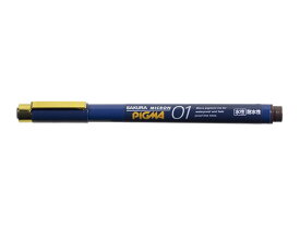 サクラクレパス ピグマ01 顔料水性ペン セピア ESDK01＃117 水性ペン