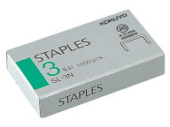 【マラソン限定★2,000円クーポン＆ポイント2倍】コクヨ ステープル 3号(6mm足) 1000本 SL-3N ホッチキス…