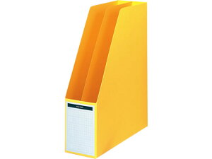 【レビュー投稿で100円OFFクーポン】コクヨ ファイルボックス(仕切板・底板付き)A4タテ 背幅85mm 黄 A4 ボックスファイル 紙製 ボックス型ファイル