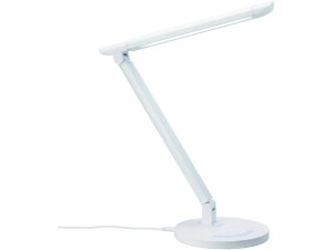 【レビュー投稿で100円OFFクーポン】ヤザワコーポレーション 調光機能付 7W LEDスタンド白 SDLE07N12WH デスクスタンド デスクライト スタンド ライト 照明器具 家電