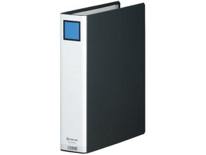 【レビュー投稿で100円OFFクーポン】キングジム キングファイルG A4タテ とじ厚50mm 黒 975GX-BK A4 片開きパイプファイル パイプ式ファイル