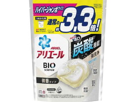 アリエールジェルボール4D 炭酸機能でハジける洗浄力微香 替39個 液体タイプ 衣料用洗剤 洗剤 掃除 清掃