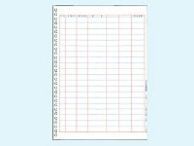 【スーパーSALE限定2,000円クーポン＆11日9:59迄ポイント2倍】 弥生 A4元帳 ページプリンタ用紙 3行明細 334002 元帳 弥生会計 OA伝票 帳票