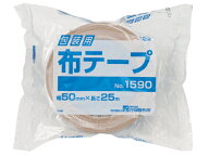 【マラソン限定★ポイント2倍＆2,000円クーポン】送料無料 寺岡 簡易包装用布テープ 50mm×25m 30巻 NO15…