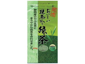 大井川茶園 徳用おいしい抹茶入り緑茶 400g 茶葉 緑茶 煎茶 お茶