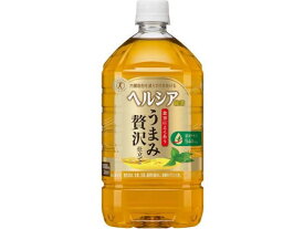 KAO ヘルシア緑茶 うまみ贅沢仕立て 1L ペットボトル 大容量 お茶 缶飲料 ボトル飲料