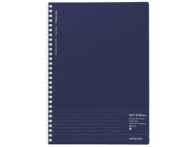 【レビュー投稿で100円OFFクーポン】コクヨ ソフトリングノートBizセミB5ドット罫線エッジタイトル ス-SJ201BT-DB B罫 罫線6mm幅 セミB5ノート