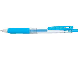 ゼブラ サラサクリップ0.4 ライトブルー JJS15-LB 青インク 水性ゲルインクボールペン ノック式