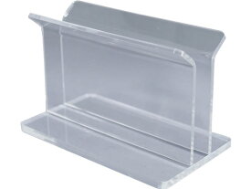 【レビュー投稿で100円OFFクーポン】スマイル アクリルメニュースタンド 740182 カード立て ポップ スタンド POP 掲示