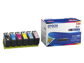 エプソン インクカートリッジ 6色パック カメ KAM-6CL エプソン EPSON マルチパック インクジェットカートリッジ インクカートリッジ トナー