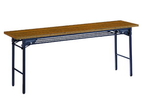 【レビュー投稿で100円OFFクーポン】【メーカー直送】コクヨ 会議用テーブルKT-30 棚付き W1800×D450 チーク【代引不可】【組立・設置・送料無料】脚折りたたみテーブル 折りたたみテーブル 長