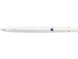 ゼブラ エマルジョンボールペン ブレン 0.5mm 白軸 青インク 青インク 油性ボールペン ノック式