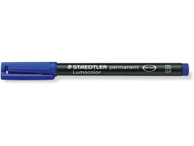 ステッドラー ルモカラーペン油性 太書きB ブルー 314-3 油性ペン