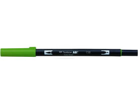 トンボ鉛筆 デュアルブラッシュペン ABT Dark Olive AB-T158 水性ペン