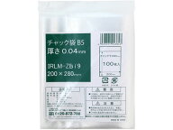 伊藤忠 チャック袋 B5 0.04×200×280mm 100枚 IRLM-ZBT9