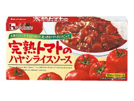 ハウス 完熟トマトのハヤシライスソース 184g ハヤシライス ルー パスタソース 加工食品
