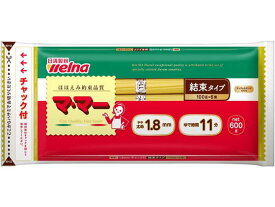 日清製粉ウェルナ マ・マー スパゲティ 1.8mm 600g チャック付 結束 乾麺 パスタ 食材 調味料