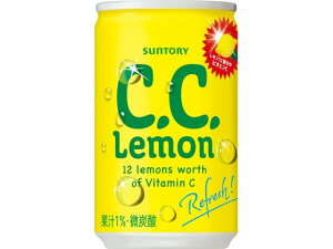 【レビュー投稿で100円OFFクーポン】サントリー C.C.レモン 160ml 果実 フルーツ 炭酸飲料 飲料 ジュース