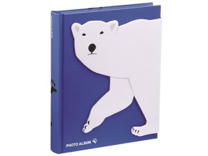 【レビュー投稿で100円OFFクーポン】マークス コルソグラフィア コレクションアルバム・アニマル L判 シロクマ ポケットアルバム アルバム スクラップブック ファイル