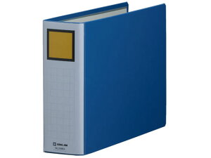 【レビュー投稿で100円OFFクーポン】キングジム スーパードッチ脱・着イージー A4ヨコ とじ厚60 青 A4 両開きパイプファイル パイプ式ファイル