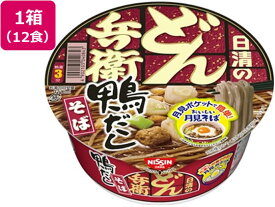 日清食品 どん兵衛 鴨だしそば105g 12食 そば インスタント食品 レトルト食品