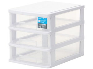 【レビュー投稿で100円OFFクーポン】サンコープラスチック ストッキー 浅型3段 SA-403 W レターケース デスクトップ収納 デスク周り 文具