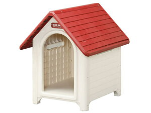 【レビュー投稿で100円OFFクーポン】【メーカー直送】アイリスオーヤマ ボブハウス L レッド オフホワイト 311229【代引不可】ハウス 小屋 犬 ドッグ用 ペット お散歩 生活グッズ ペットハウス