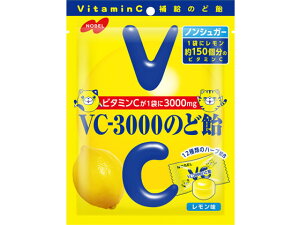 【レビュー投稿で100円OFFクーポン】ノーベル VC3000のど飴 ノンシュガー 袋 90g のど飴 飴 グミ タブレット お菓子