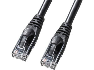 【レビュー投稿で100円OFFクーポン】【お取り寄せ】サンワサプライ カテゴリ6A より線LANケーブル 2m KB-T6AY-02BK LANケーブルカテゴリー6E LANケーブル ケーブル 電源タップ 配線パーツ 家電