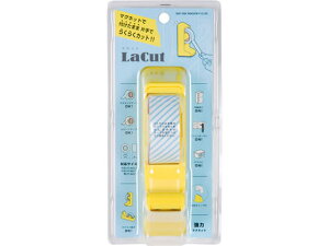 【レビュー投稿で100円OFFクーポン】サンスター文具 マグネット付きテープカッター ラカット イエロー S4832450 テープカッター テープ台 接着テープ 切る 貼る 留める 文具 事務