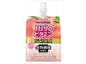 ハウスウェルネスフーズ 1日分のビタミン ゼリー 食物繊維 180g ゼリータイプ バランス栄養食品 栄養補助 健康食品