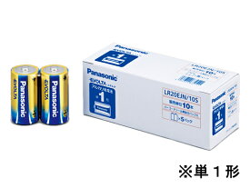 パナソニック エボルタ乾電池 単1×10本パック LR20EJN 10S アルカリ乾電池 単1 家電